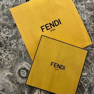 Fendi accessory box and bag